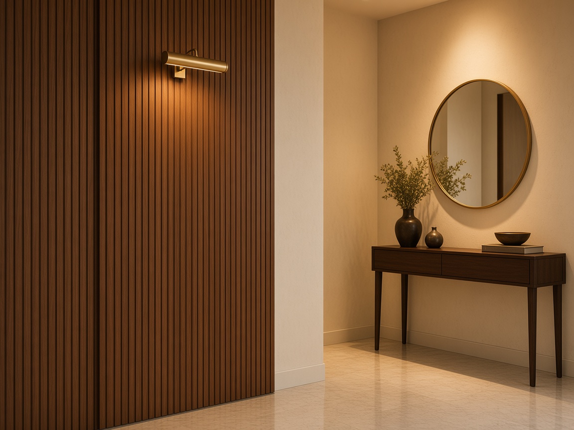 Foyer wall panel