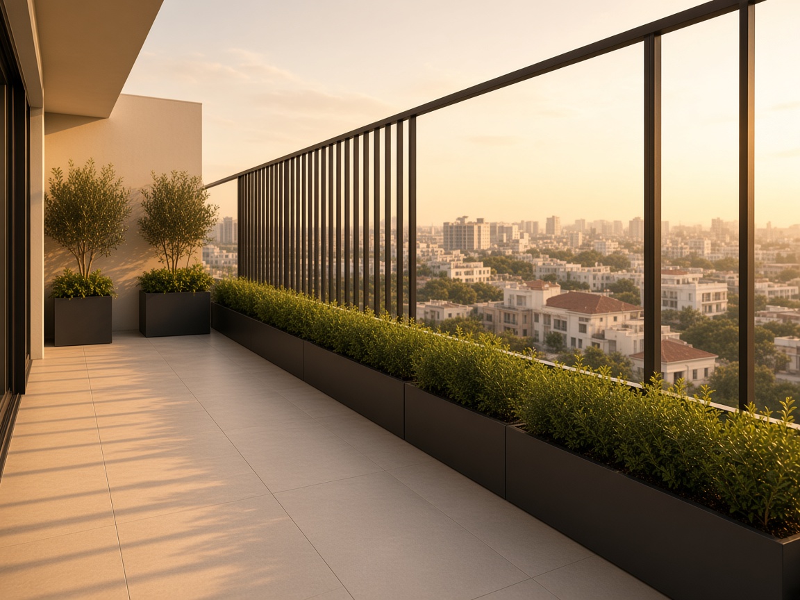 European look balcony partition